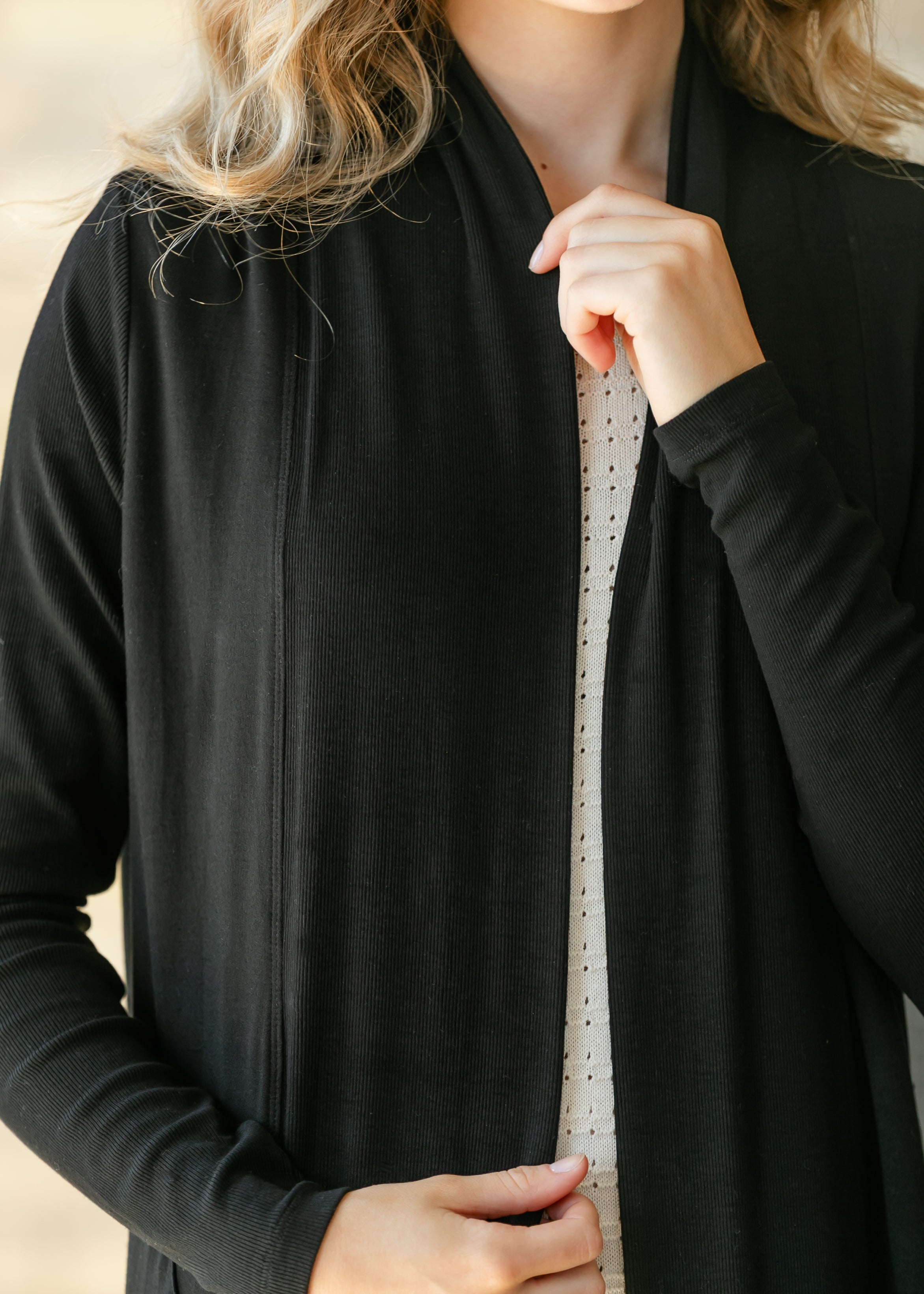 Kylin Open Front Cardigan | Includes Plus Size