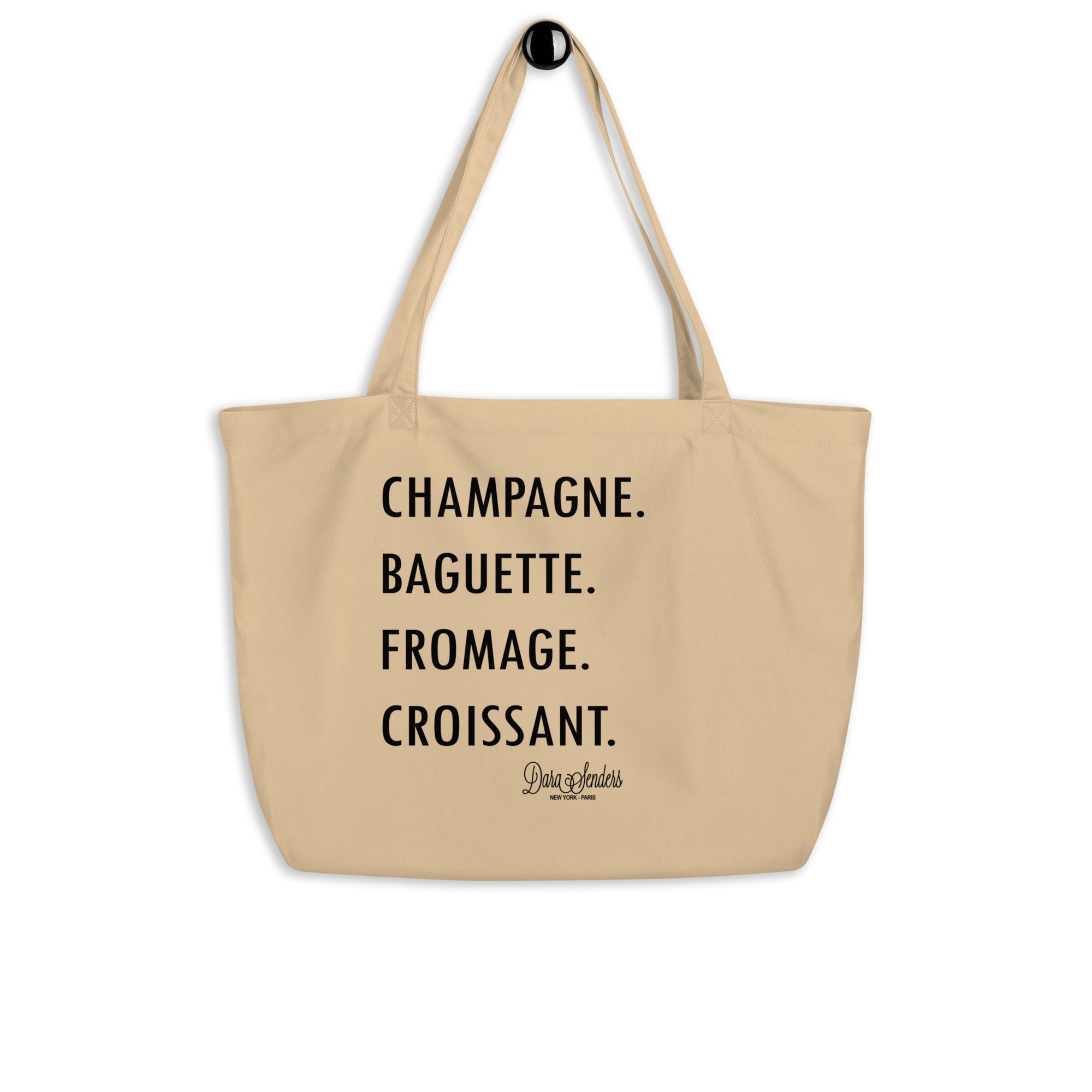 Gourmet Love Large Organic Tote Bag