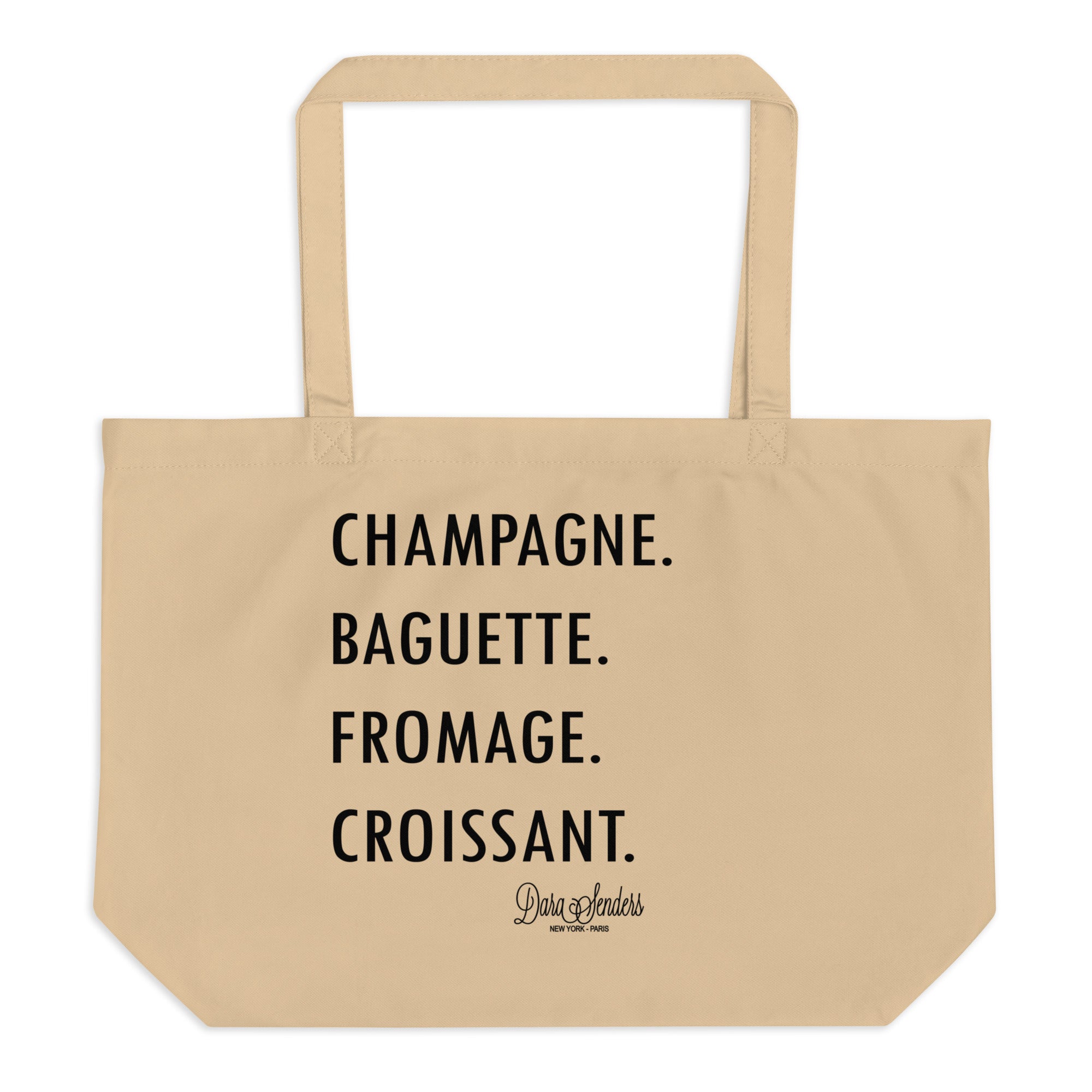 Gourmet Love Large Organic Tote Bag