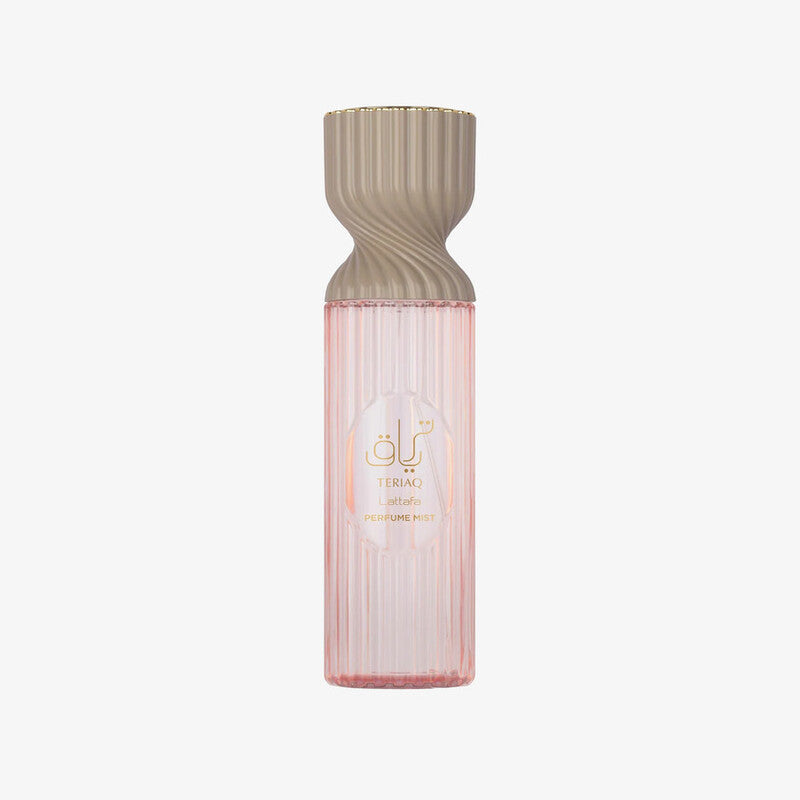 Lattafa Teriaq Body Mist For Women, 8.4 Oz / 250 Ml, Amber Vanilla Fragrance For Daily Use