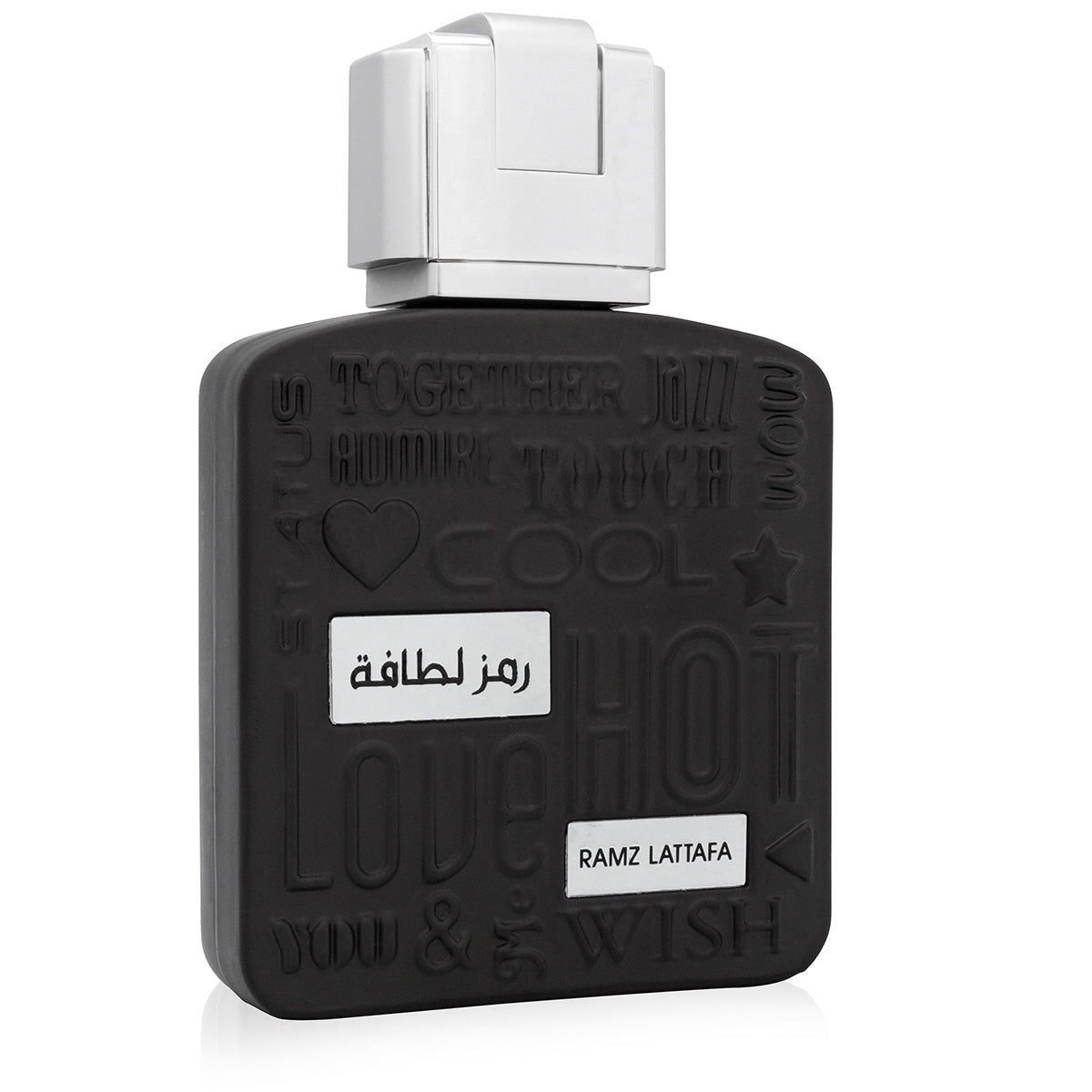 Lattafa Ramz Silver Eau De Parfum For Men, 100 Ml / 3.4 Oz, Amber Vanilla Fragrance Spray