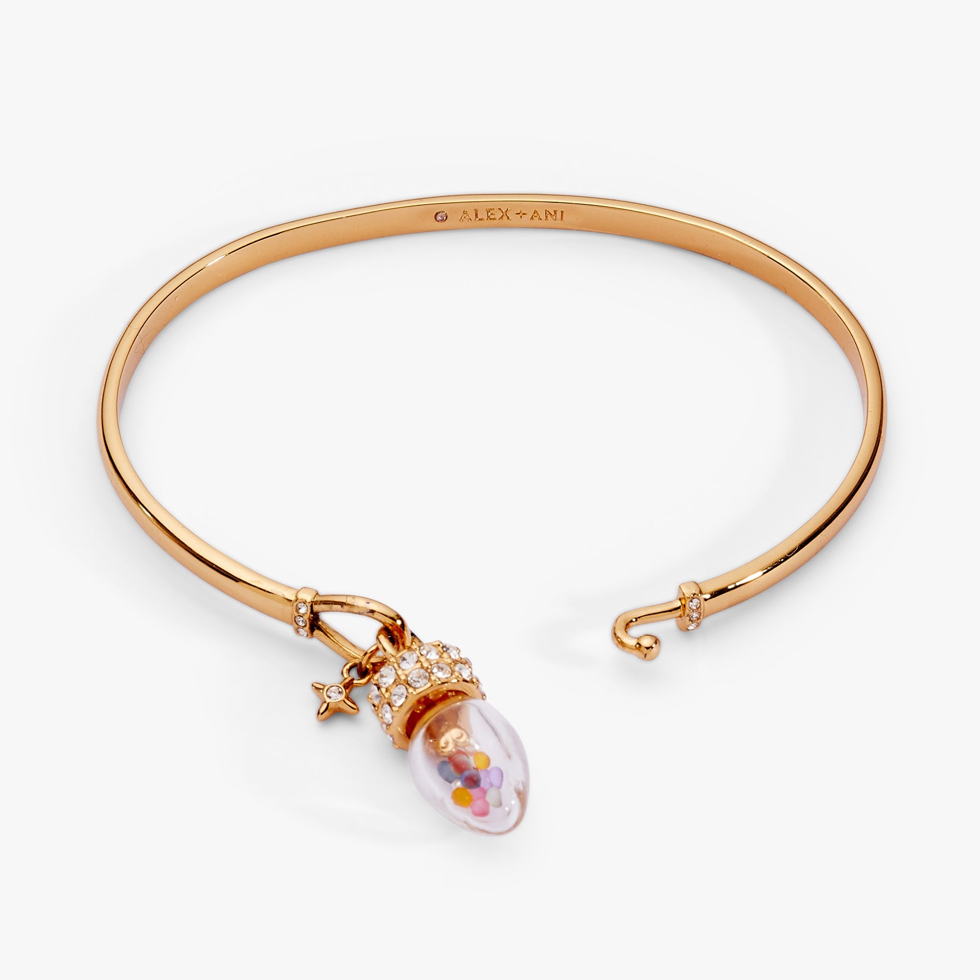 Christmas Light Bulb Shaker Tension Cuff