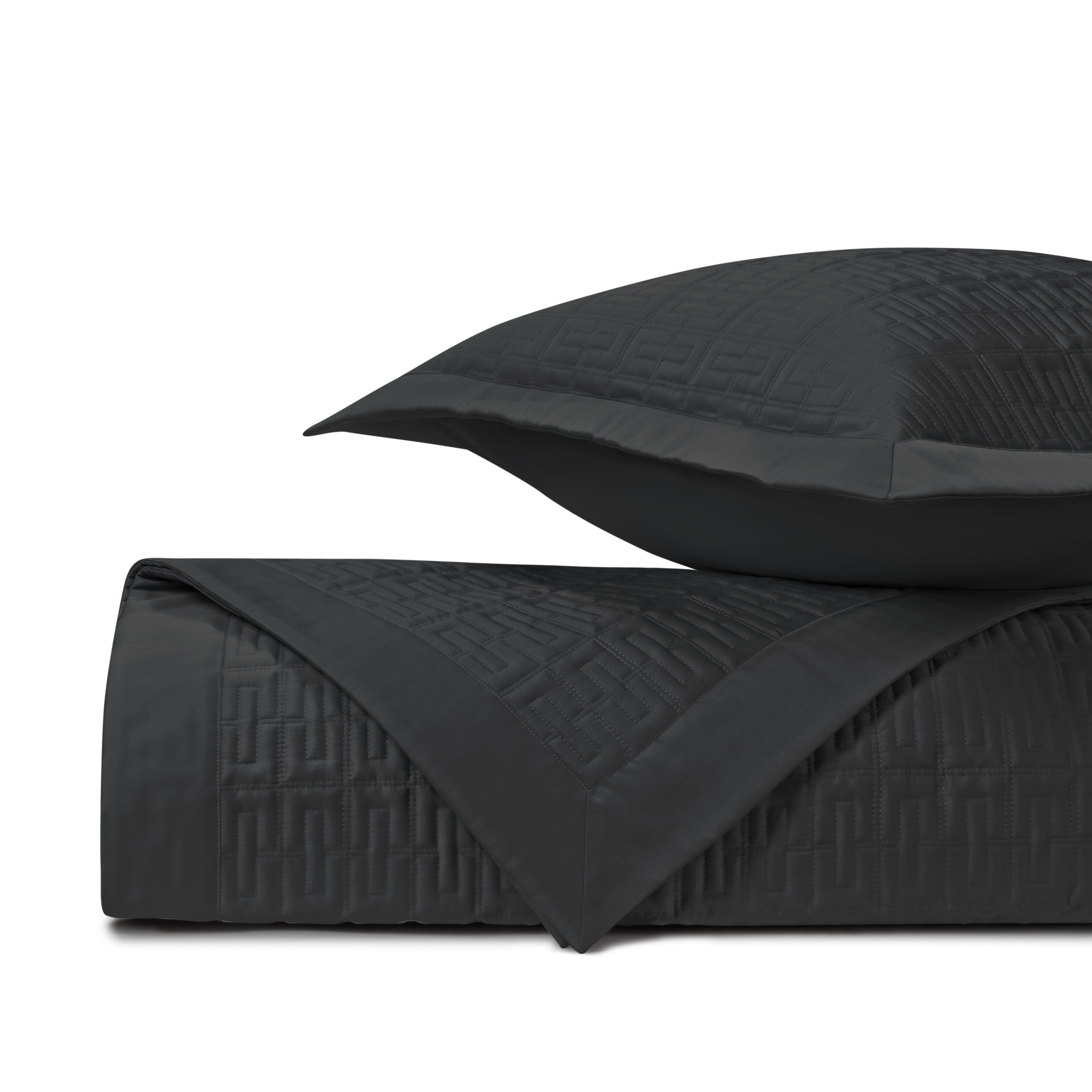 Londres Quilted Coverlet (euro) Set