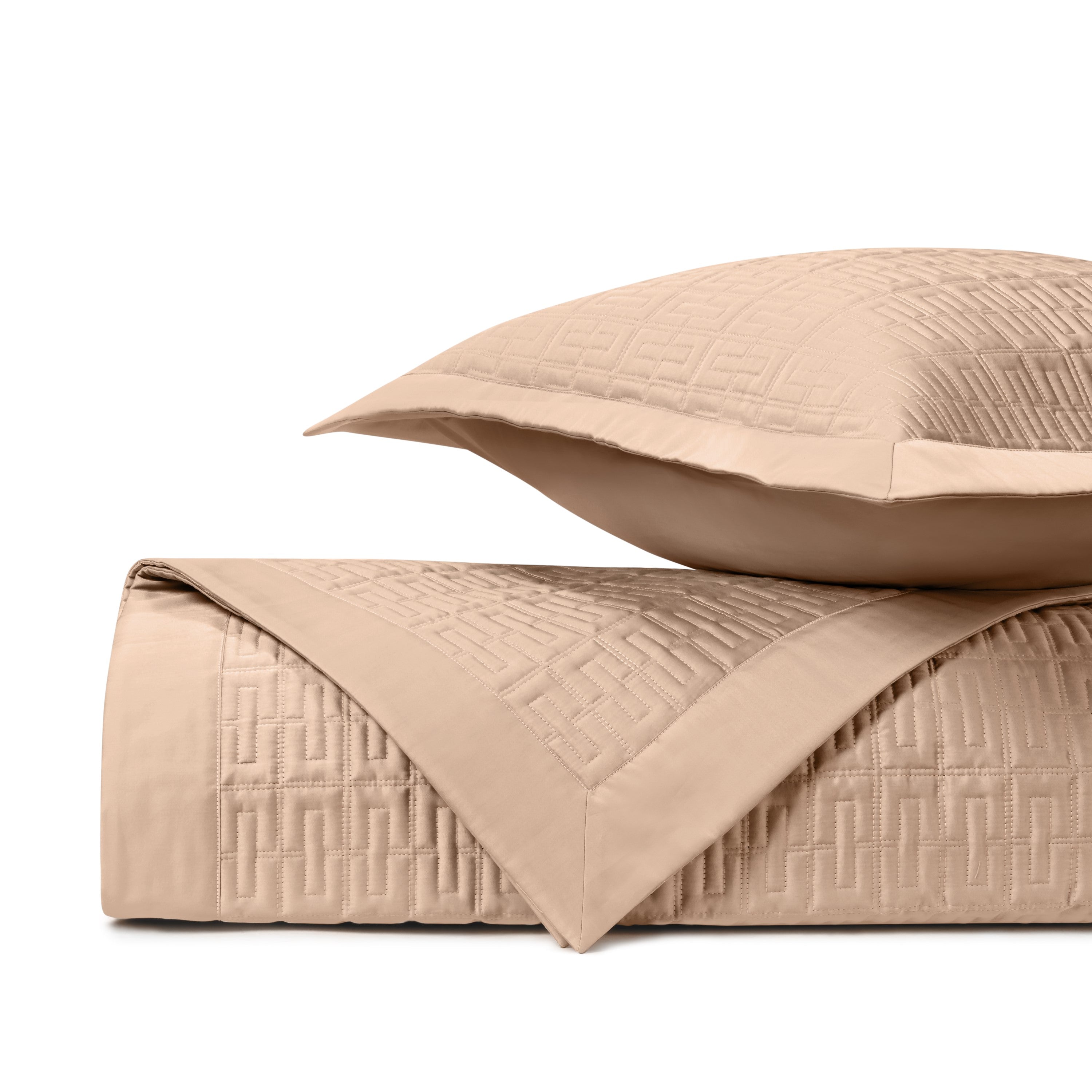 Londres Quilted Coverlet (euro) Set