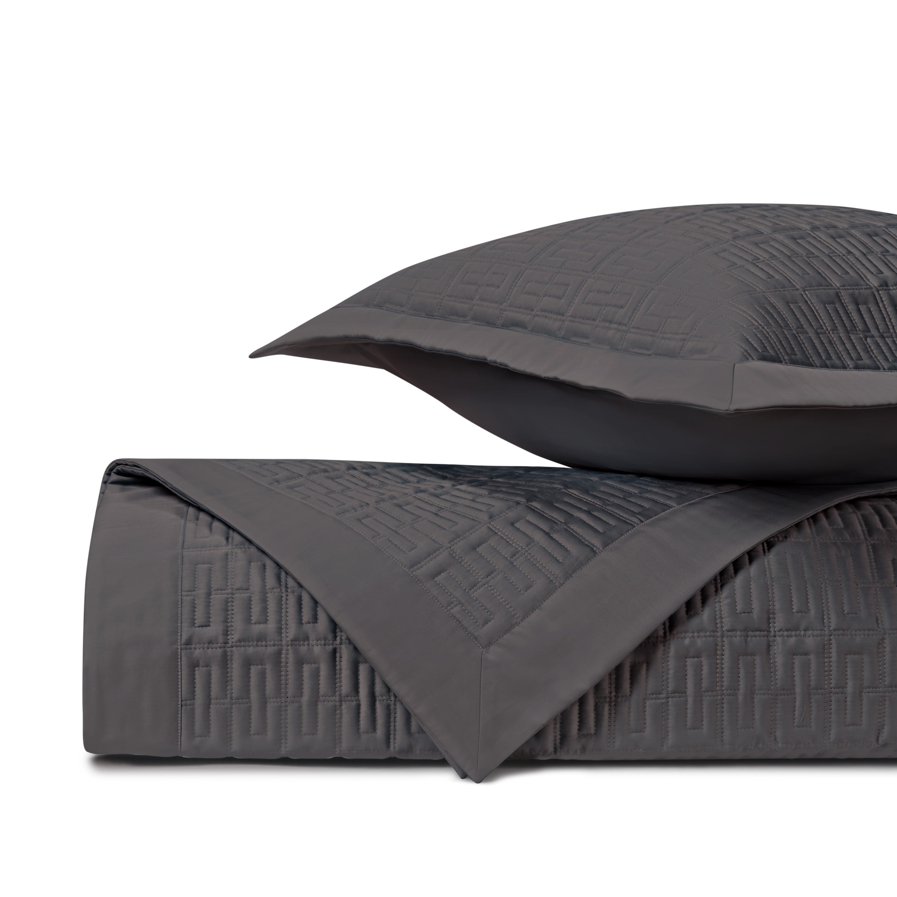 Londres Quilted Coverlet (euro) Set