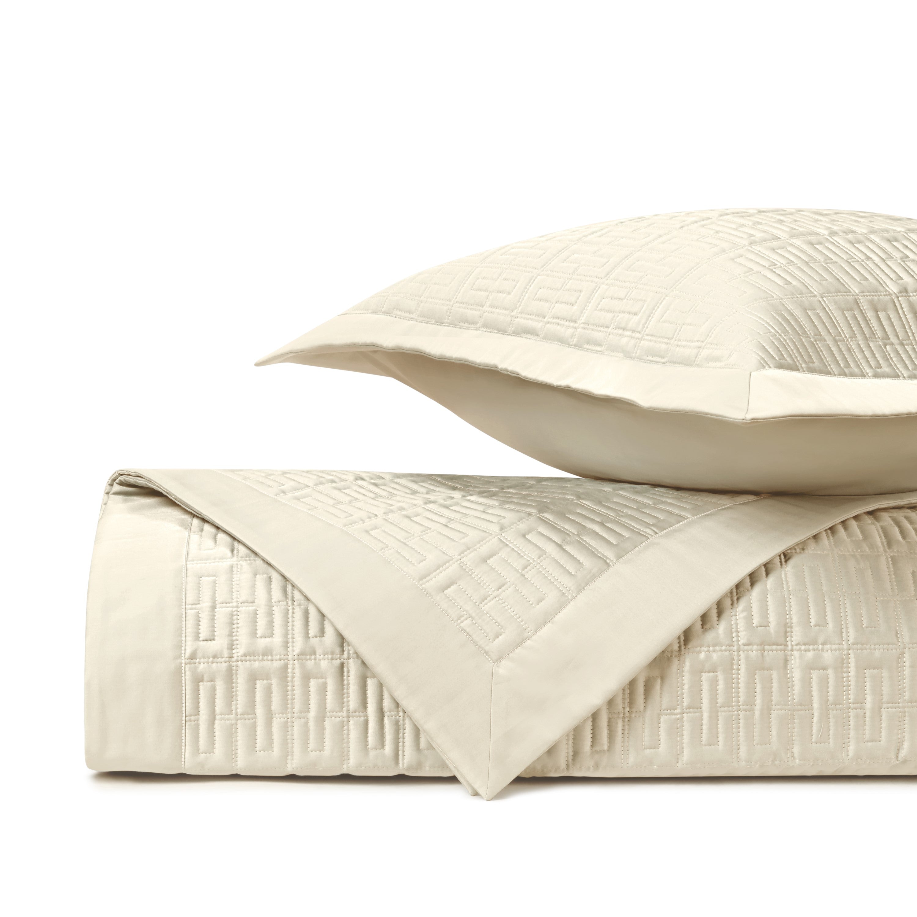 Londres Quilted Coverlet (euro) Set