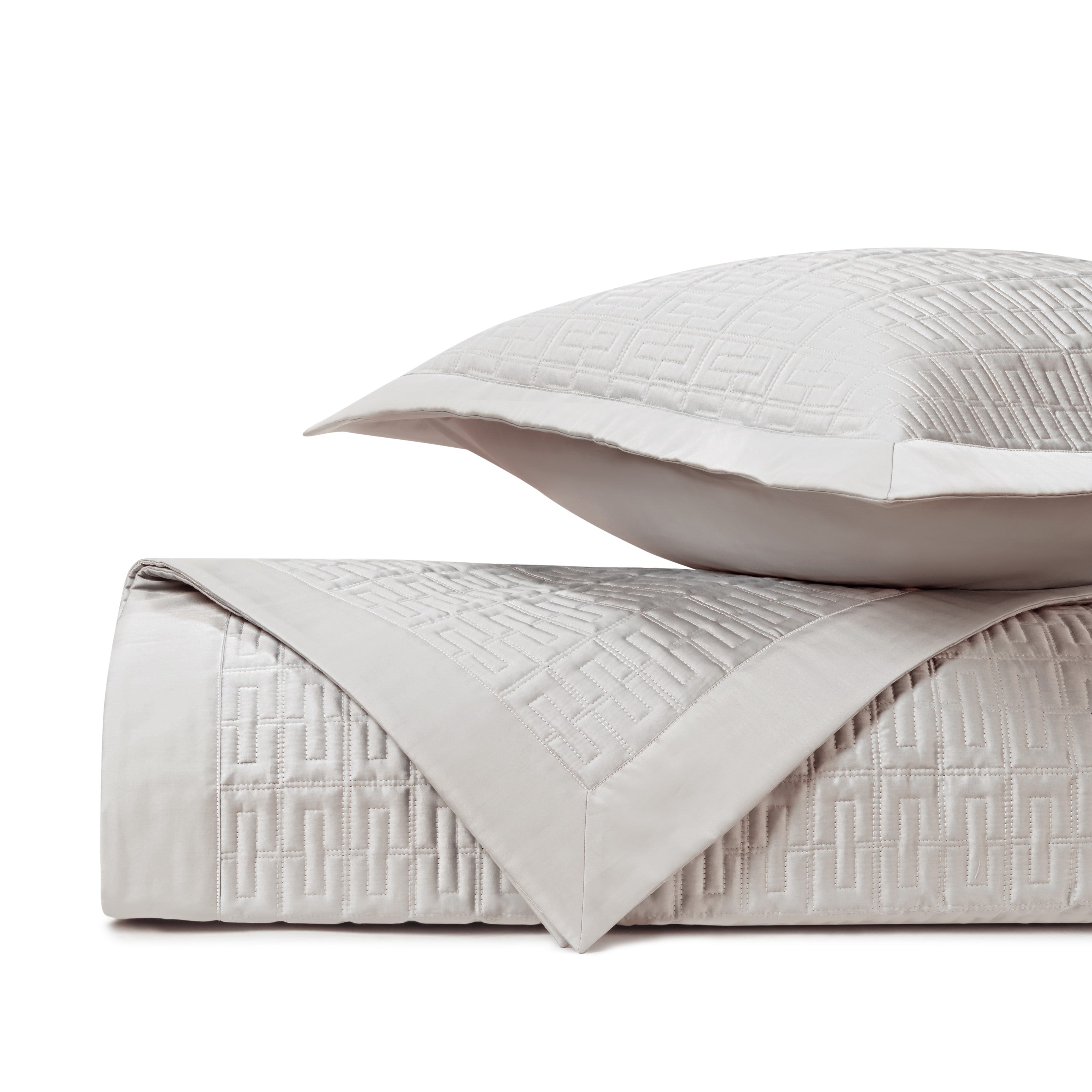Londres Quilted Coverlet (euro) Set