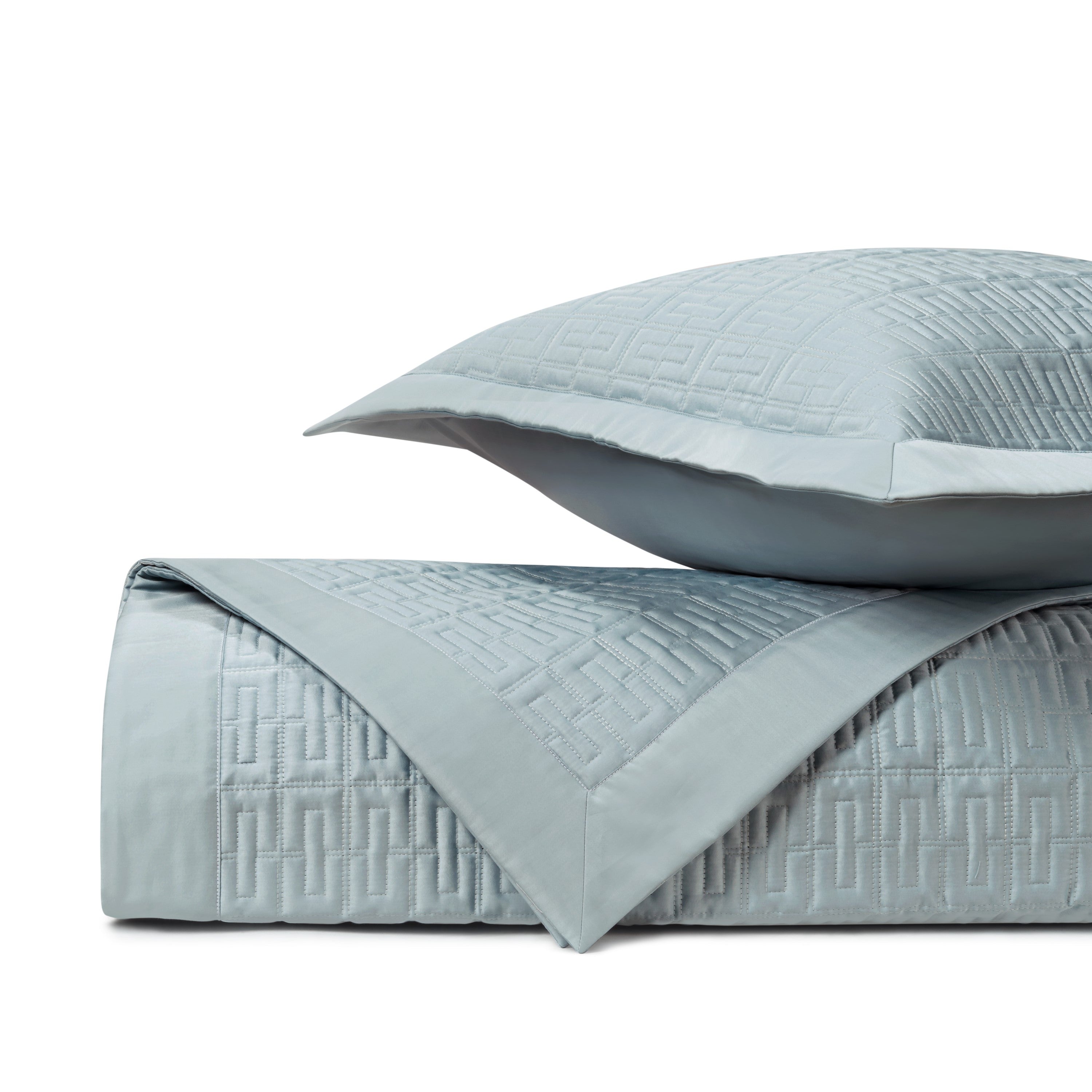 Londres Quilted Coverlet (euro) Set