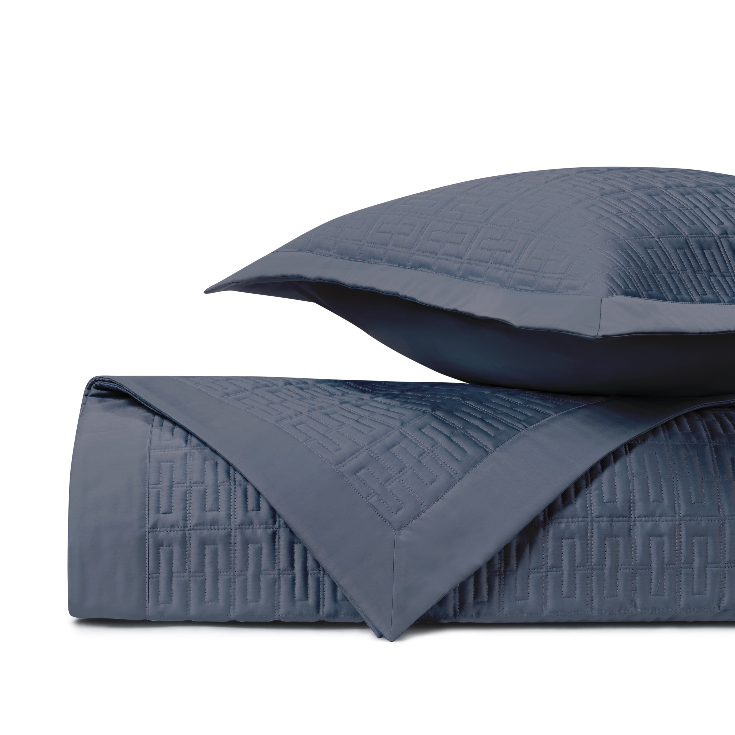 Londres Quilted Coverlet (euro) Set