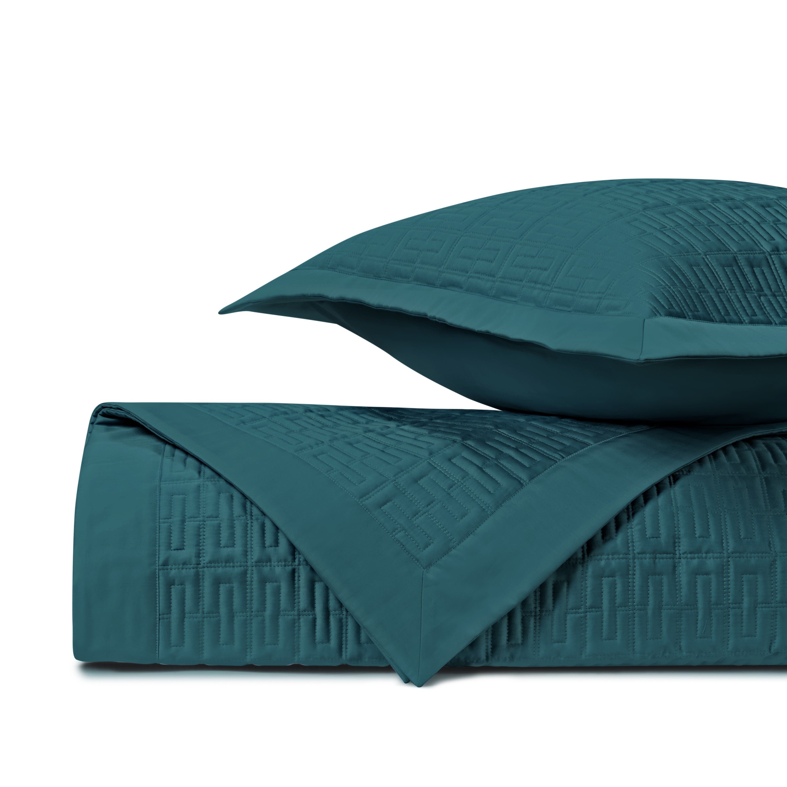 Londres Quilted Coverlet (euro) Set