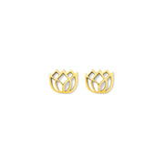 Lotus Stud Earrings