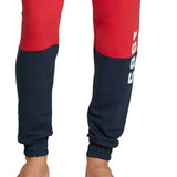 Tommy Hilfiger Men's Colorblocked Jogger Pajama Pants Mahogany Size 2 Extra Large