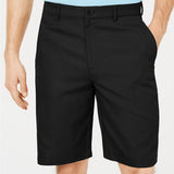 Attack Life By Greg Norman Men's Core 10" Classic-Fit Shorts Black Size 32