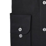 Bar III Men's Slim-Fit Stretch Dress Shirt Black Size 32-33