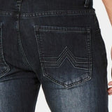 INC International Concepts Men's Berlin Slim-Straight Jeans Dark Wash Size 40x32
