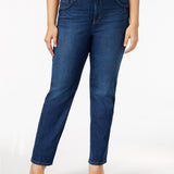 Style & Co Women's Control Straight - Plus - 22W Blue Size 22W