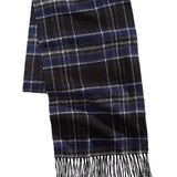 Club Room Men's Printed Cashmere Scarf Blue Size Regular