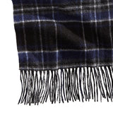 Club Room Men's Printed Cashmere Scarf Blue Size Regular