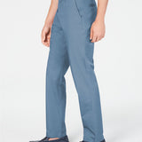 Alfani Men's Alfatech Classic-Fit Chino Pants Blue