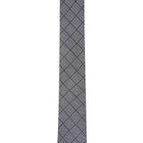 Alfani Men's Windowpane Tie Gray Size Regular