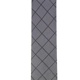 Alfani Men's Windowpane Tie Gray Size Regular