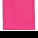 Alfani Men's Solid Twill Silk Pocket Square Pink Size Regular