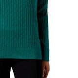 Karen Scott Women's Cotton V-Neck Sweater Dark Mrine mrl Size Small