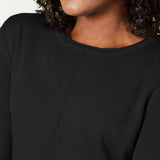 Karen Scott Women's Cotton Sweater Black Size Small