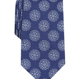 Tasso Elba Men's Medallion Tie Blue Size Regular