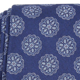 Tasso Elba Men's Medallion Tie Blue Size Regular