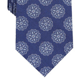 Tasso Elba Men's Medallion Tie Blue Size Regular