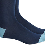 Bar III Men's Embroidered Floral Socks Navy Size Regular