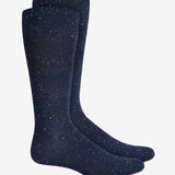 Alfani Men's Speckled Socks  Med Blue Size 10-13