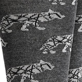 Alfani Men's Wolf Socks Gray Size 10-13