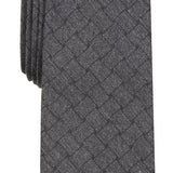 Alfani Men's Solid Mode Tie Charcoal Size Regular