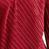 Alfani Women'sV-Neck Ribbed Velvet Top Wine Size Medium