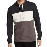 Sun + Stone Men's Colorblocked Hoodie Black Size Small