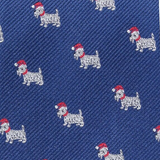 Club Room Men's Santa Scotty Tie Navy Size Regular