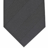 Alfani Men's Slim Stripe Tie Black Size Regular