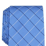 Club Room Men's Classic Grid Tie Navy Size Regular
