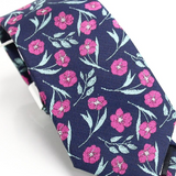 Bar III Men's Horizon Skinny Floral Tie Blue One Size