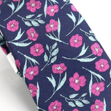 Bar III Men's Horizon Skinny Floral Tie Blue One Size