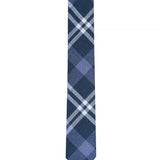 Bar III Men's Shilling Skinny Plaid Tie Navy Size Regular