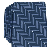 Alfani Men's Slim Geometric Tie Blue Size Regular