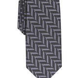 Alfani Men's Slim Geometric Tie Navy Size Regular