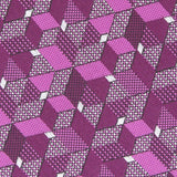 Alfani Men's Slim Geo Tie Pink One Size