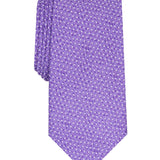 Alfani Men's Slim Abstract Dot Tie Purple Size Regular