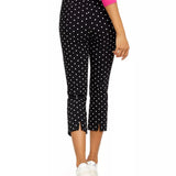 Charter Club Women's Capri Tummy-Control Skinny Pants Black Size 16