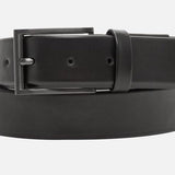 Kenneth Cole Reaction Men's Tubular Stretch Casual Belt Black Size Small