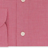 Tommy Hilfiger Men's Slim-Fit Non-Iron Performance Stretch Check Dress Shirt Bright Red Size 16.5X32-33